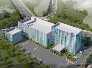 부산시 '(주)아이큐랩 본사 및 생산시설' 준공, 국내 최초 8인치 탄화규소 전력반도체 생산!